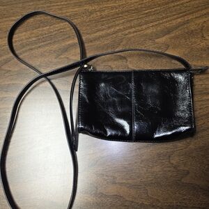 Elegant Black Leather Crossbody Bag